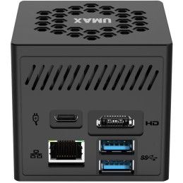 UMAX Mini PC U-Box J42 Nano/ J4125/ 8GB/ M.2 SATA 2242 SSD slot/ HDMI/ 2x USB 3.0/ SD/ BT/ Wi-Fi/ LAN/ bez OS