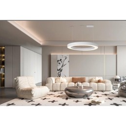 IMMAX NEO PASTEL SLIM SMART závěsné svítidlo 95 x 7cm 68W bílé Zigbee 3.0, TUYA