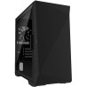 Zalman case Z1 Iceberg / mini tower / ATX / 3x120 fan / 2xUSB 3.0 / 1xUSB 2.0 / glass side panel / black