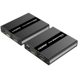 PremiumCord HDMI KVM extender s USB na 60m přes jeden kabel Cat5/6, bez zpoždění