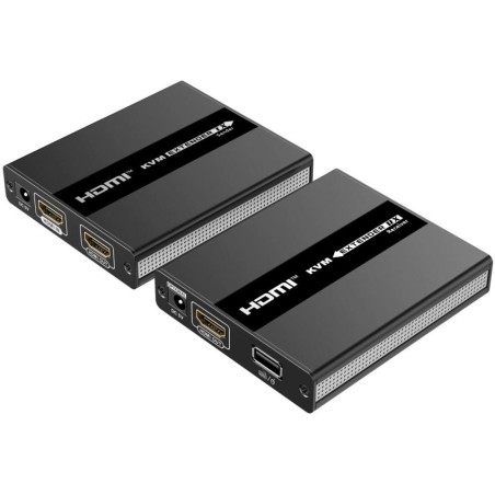 PremiumCord HDMI KVM extender s USB na 60m přes jeden kabel Cat5/6, bez zpoždění