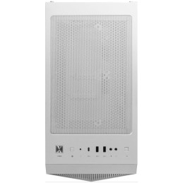 MSI skříň MPG GUNGNIR 110R WHITE/ bez zdroje/ levé temperované sklo/ 4x 120 mm ARGB fan/ 1x USB-C/ 2x USB 3.0/ bílá