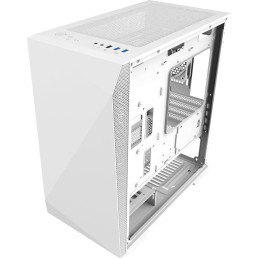 Zalman skříň Z1 Iceberg white / mini tower / ATX / 3x120 fan / 2xUSB 3.0 / 1xUSB 2.0 / prosklená bočnice / bílý