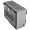 Zalman M2 Mini case / mini tower / ITX / 80 mm fan / USB 3.0 / USB 3.1 / riser card / glass sides / silver