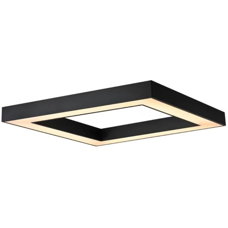 IMMAX NEO CANTO SLIM SMART stropní svítidlo 80 x 80cm 60W černé Zigbee 3.0, TUYA