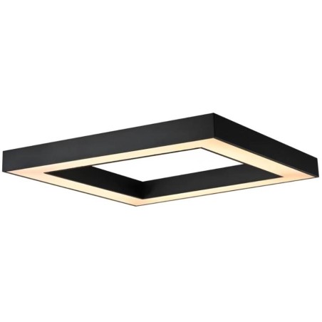 IMMAX NEO CANTO SLIM SMART stropní svítidlo 80 x 80cm 60W černé Zigbee 3.0, TUYA