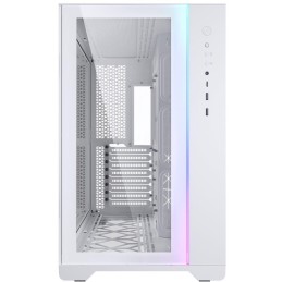 Magniumgear Powered by Phanteks NEO Qube v.2 / ATX / 2 x USB 3.0 / USB-C 3.1 / ARGB / tvrzené sklo / bílá