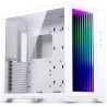 Magniumgear Powered by Phanteks NEO Qube 2IM / ATX / 2xUSB 3.0 / USB-C 3.1 / ARGB / Vollglas / Infinity Mirror / weiß