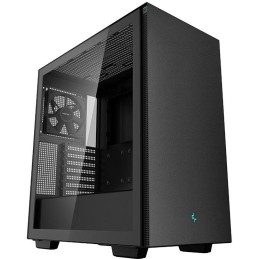 DEEPCOOL skříň CH510 / E-ATX / 120 mm fan / 2xUSB 3.0 / tvrzené sklo / černá