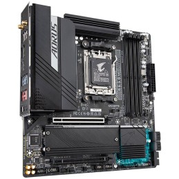 GIGABYTE B650M AORUS ELITE AX / AMD B650 / AM5 / 4x DDR5 / 2x M.2 / USB-C / HDMI / DP / WiFi / mATX