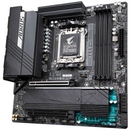 GIGABYTE B650M AORUS ELITE AX / AMD B650 / AM5 / 4x DDR5 / 2x M.2 / USB-C / HDMI / DP / WiFi / mATX