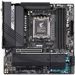 GIGABYTE B650M AORUS ELITE AX / AMD B650 / AM5 / 4x DDR5 / 2x M.2 / USB-C / HDMI / DP / WiFi / mATX