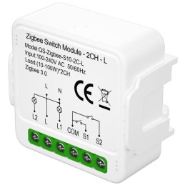 IMMAX NEO SMART kontroler (L) V8 2-tlačítkový Zigbee 3.0, TUYA