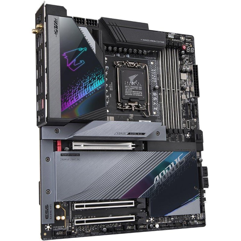 GIGABYTE Z790 AORUS MASTER / Intel Z790 / LGA1700 / 4x DDR5 / 5x M.2 / DP / 3x USB-C / WiFi / EATX