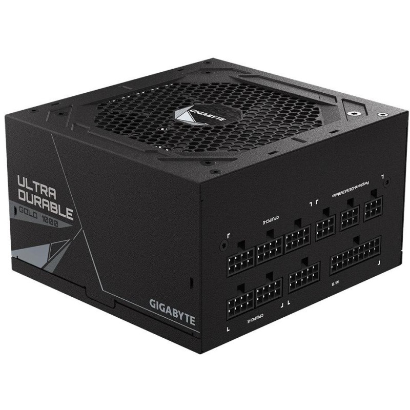 GIGABYTE zdroj UD1000GM / 1000W / 80 PLUS Gold / ATX / 120mm fan / akt. PFC / modulární