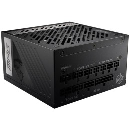 MSI zdroj MPG A850G PCIE5/ 850W/ ATX3.1/ akt. PFC/ 10 let záruka/ 135mm ventilátor/ plně modulární/ 80PLUS Gold
