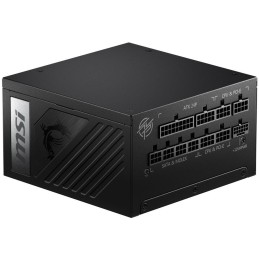 MSI zdroj MPG A850G PCIE5/ 850W/ ATX3.1/ akt. PFC/ 10 let záruka/ 135mm ventilátor/ plně modulární/ 80PLUS Gold