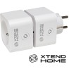 Xtend Home Set 2x smarte Innensteckdose, Strommessung, phasenrichtige Schaltung, Tuya