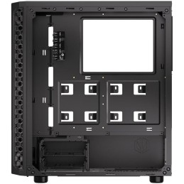 Endorfy skříň Signum 300 ARGB / 2xUSB 3.0 / 4x120mm fan PWM ARGB / mesh panel / tvrzené sklo / černá