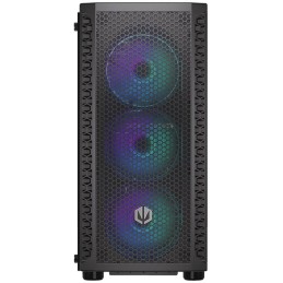 Endorfy skříň Signum 300 ARGB / 2xUSB 3.0 / 4x120mm fan PWM ARGB / mesh panel / tvrzené sklo / černá