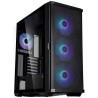 Zalman case Z10 Plus / ATX / 4x ARGB fan / 2xUSB 3.0 / USB-C / mesh panel / tempered glass