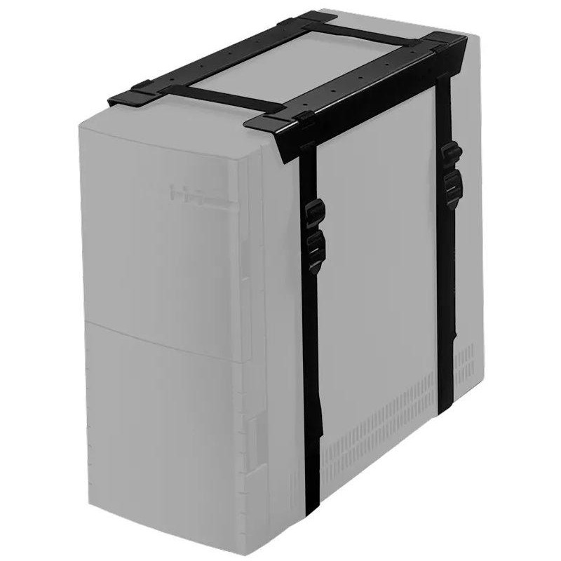 Neomounts CPU-D025BLACK /Držák na PC/pod stůl/horizont. i vertik. montáž/výška PC: 3-60 cm/šírka PC: 8-70 cm /černý