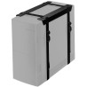Neomounts CPU-D025BLACK /Uchwyt do komputera PC/pod biurko/montaż poziomy i pionowy/Wysokość komputera PC: 3-60 cm/Szerokość kom