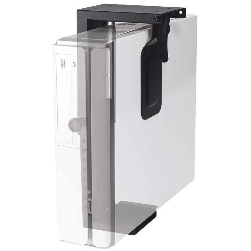 Neomounts CPU-D075BLACK/Držák na PC/pod stůl/výška PC: 20-36 cm/šírka PC: 5-10 cm /černý