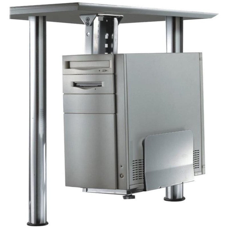 Neomounts  CPU-D200SILVER / CPU Holder (height PC: 39-54 cm / width PC: 13-23 cm) / Silver