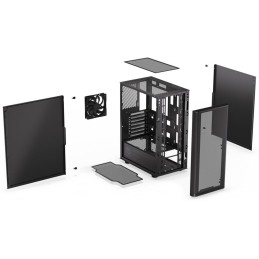 Endorfy skříň Ventum 200 Solid / 120mm PWM fan / 2xUSB / černá