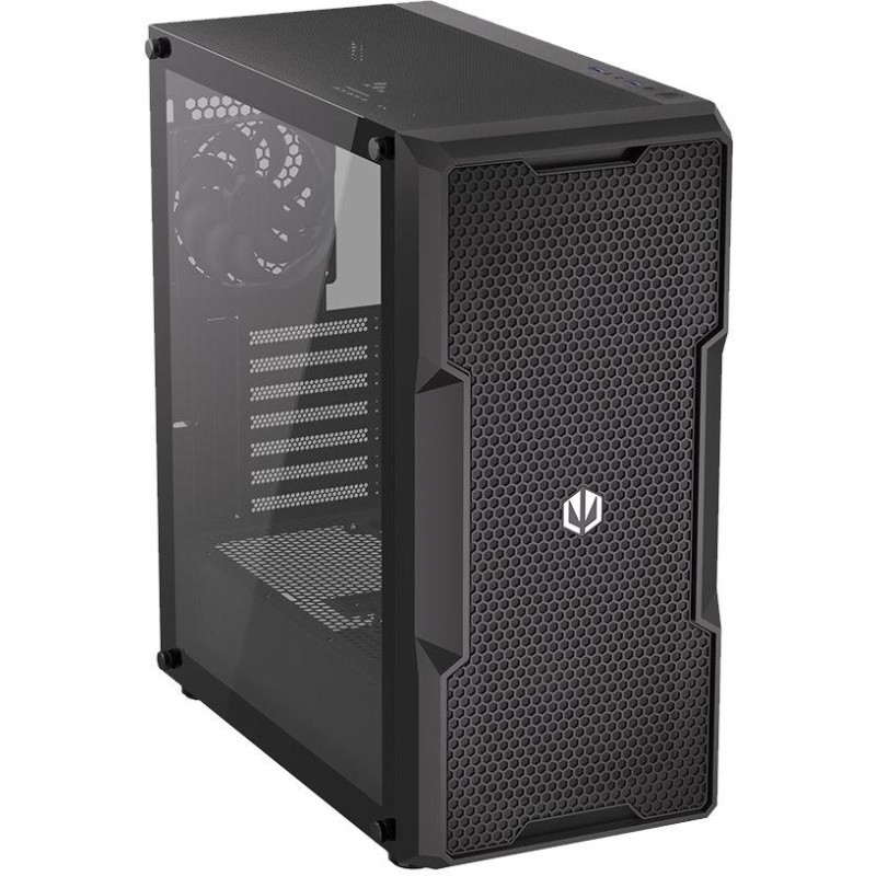 Endorfy skříň Regnum 400 Air / ATX / 4x120mm / 2xUSB / prosklená bočnice / černá