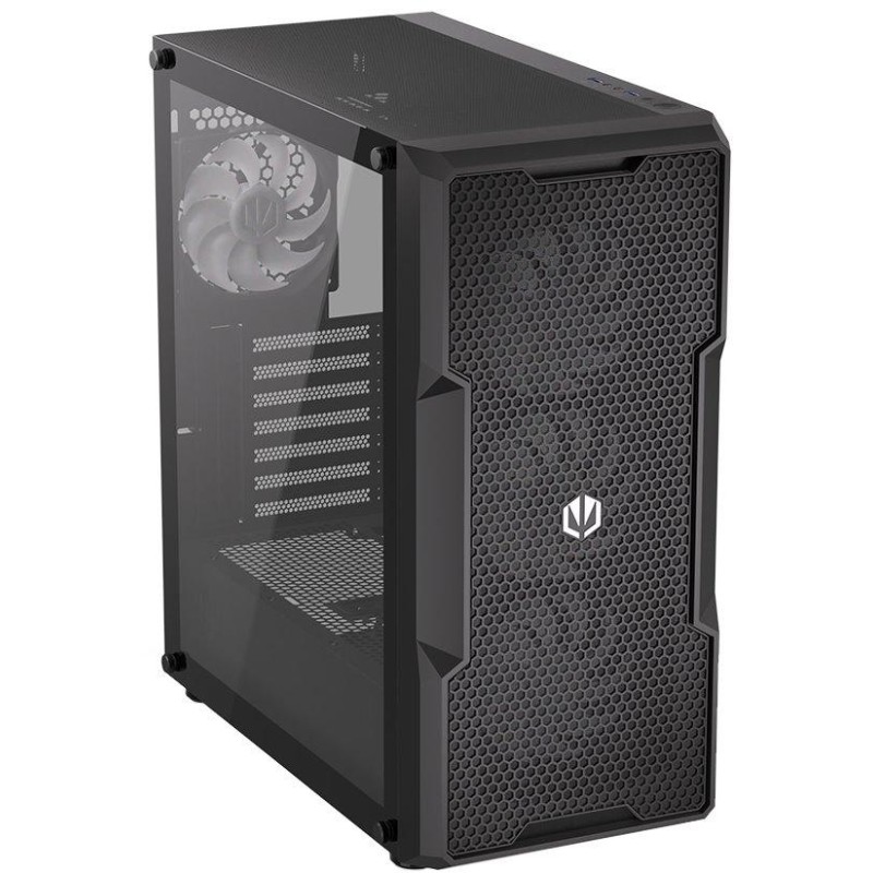 Endorfy skříň Regnum 400 ARGB / ATX / 4x120mm ARGB / 2xUSB / prosklená bočnice / černá