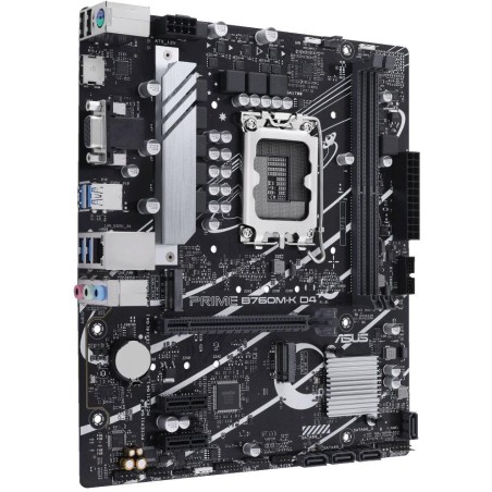 ASUS PRIME B760M-K D4 / Intel B760 / LGA1700 / 2x DDR4 / 2x M.2 / HDMI / VGA / mATX
