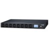 Planet IPM-8221, sterowanie IP 8x gniazda 240V/10A, 1U Rack/desktop, LED+wyświetlacz, port czujnika