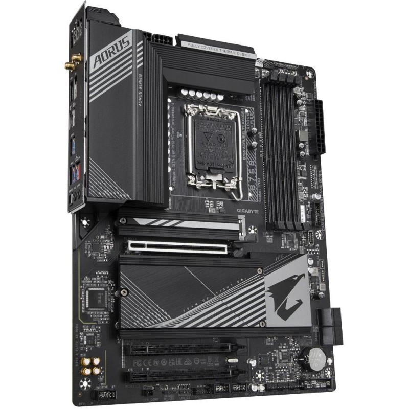 GIGABYTE B760 A ELITE AX DDR4 / Intel B760 / LGA1700 / 4x DDR4  / 3x M.2 / DP / HDMI / USB-C / WiFi / ATX