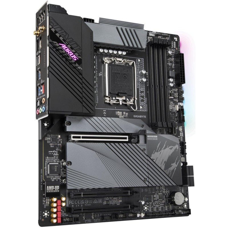 GIGABYTE B760 A MASTER DDR4 / Intel B760 / LGA1700 / 4x DDR4  / 3x M.2 / DP / HDMI / USB-C / WiFi / ATX