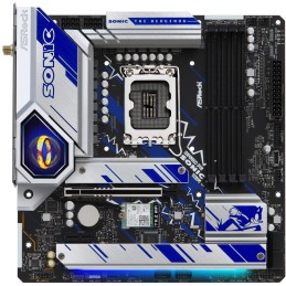 ASRock B760M PG SONIC WIFI / Intel B760 / LGA1700 / 4x DDR5 / 3x M.2 / HDMI / DP / USB-C / WiFi / mATX