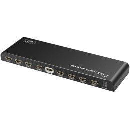 PremiumCord HDMI 2.0 splitter 1-8 porty, 4K x 2K/60Hz, FULL HD, 3D, černý
