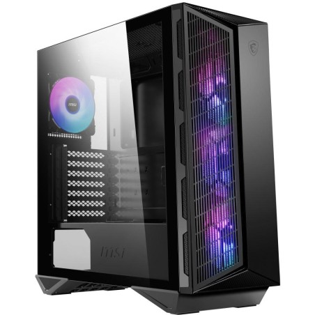 MSI skříň MPG GUNGNIR 111R/ bez zdroje/ levé temperované sklo/ 4x 120 mm ARGB fan/ 1x USB-C/ 2x USB3.2/ černá