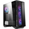 Obudowa MSI MPG GUNGNIR 111R/ bez zasilacza/ szkło hartowane lewe/ 4x wentylator ARGB 120 mm/ 1x USB-C/ 2x USB3.2/ czarna