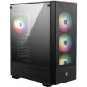 MSI skříň MAG FORGE 112R/ bez zdroje/ levé temperované sklo/ 4x 120 mm A-RGB fan/ 2x USB3.0/ černá