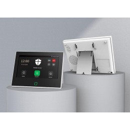 Xtend Home alarmový set, jednotka 7", 2x pohyb čidlo, 2x dveřní čidlo, 4x dálkové ovládání, 1x kouř čidlo, Tuya