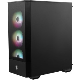 MSI skříň MAG FORGE 112R/ bez zdroje/ levé temperované sklo/ 4x 120 mm A-RGB fan/ 2x USB3.0/ černá