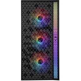 BitFenix skříň Light / ATX / 4x120mm RGB fan / 2xUSB 3.0 / USB 2.0 / tvrzené sklo / černá