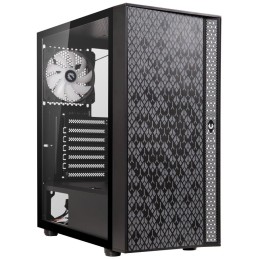 BitFenix skříň Light / ATX / 4x120mm RGB fan / 2xUSB 3.0 / USB 2.0 / tvrzené sklo / černá