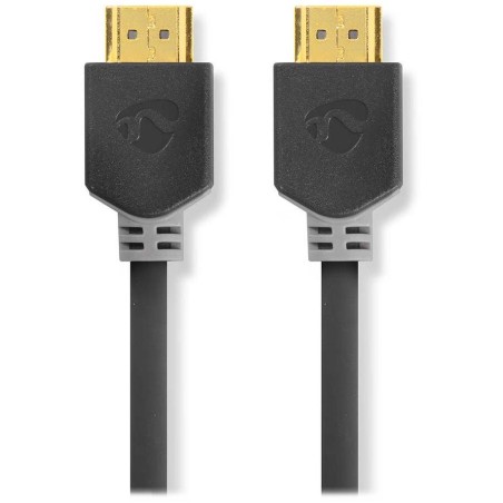 NEDIS High Speed HDMI 2.0 kabel s ethernetem/ 4K@60Hz/ zlacené konektory HDMI-HDMI/ antracit/ box/ 10m