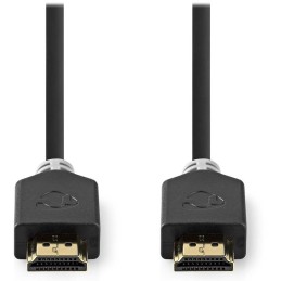 NEDIS High Speed HDMI 2.0 kabel s ethernetem/ 4K@60Hz/ zlacené konektory HDMI-HDMI/ antracit/ box/ 10m