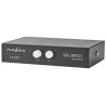 NEDIS VGA-Umschalter / 2x VGA-Eingang / 1x VGA-Ausgang / Auflösung 2560x1600 / Schwarz / Verpackung
