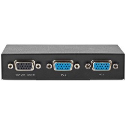 NEDIS VGA přepínač/ 2x VGA vstup/ 1x VGA výstup/ rozlišení 2560x1600/ černý/ BOX