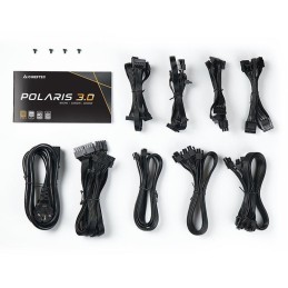 CHIEFTEC zdroj Polaris 3.0 / 850W/ ATX3.0 / 135mm fan / akt. PFC / modulární kabeláž / 80PLUS Gold